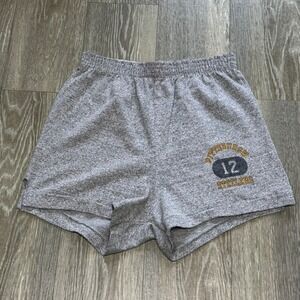 Vintage 70s 80s Champion Pittsburgh Steelers Shorts Heather Gray XL Athletic Gym